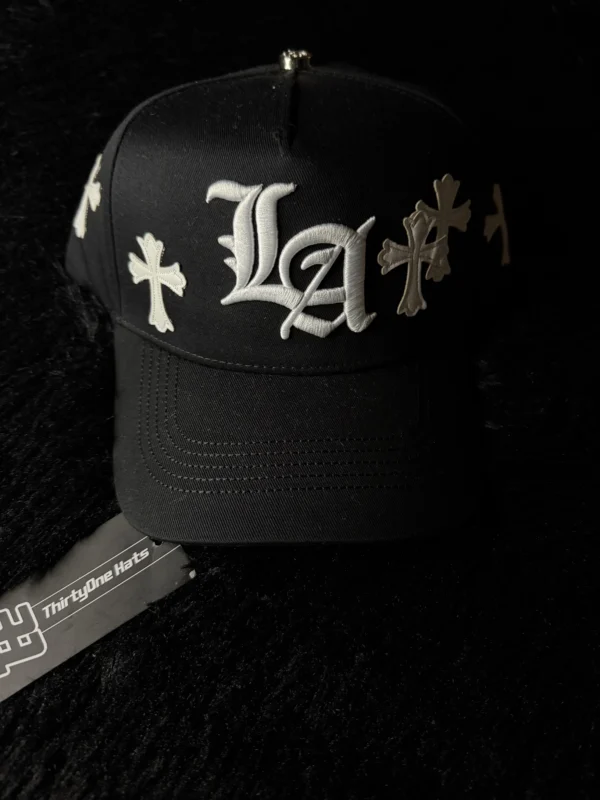 31 Hats LA Chrome Black White