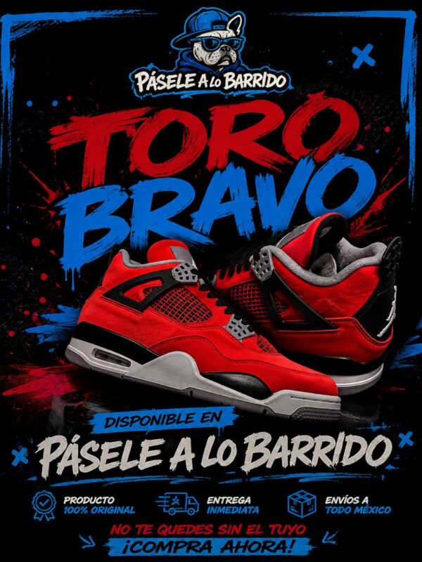 Air Jordan 4 Retro "Toro Bravo"
